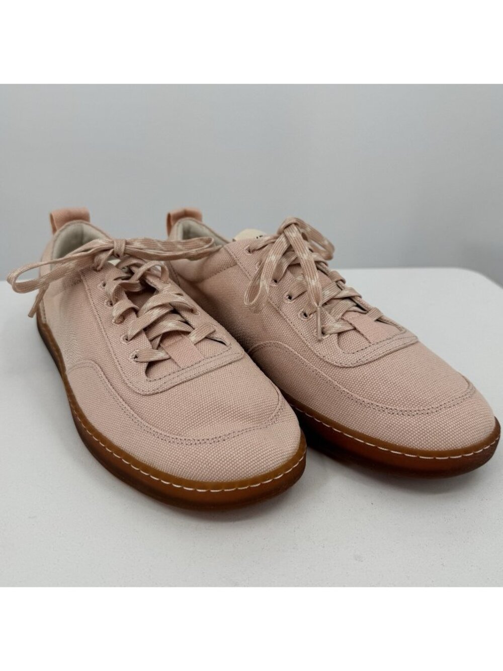 Everlane Tread Bare Sneaker size 13 Women's in Pink Canvas Classic Lace-up Shoes